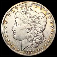 1884-CC Morgan Silver Dollar LIGHTLY CIRCULATED