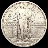 1917-D Standing Liberty Quarter CLOSELY