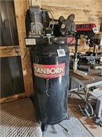 Sanborn 7hp 60 gal 230v compressor....