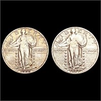 [2] Standing Liberty Quarters [1927, 1928-D]