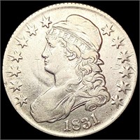 1831 Capped Bust Half Dollar CLOSELY UNCIRCULATED