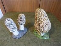 Ceramic mushrooms