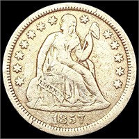 1857-O Seated Liberty Dime LIGHTLY CIRCULATED