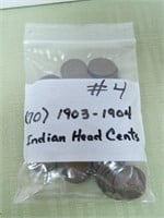 (70) 1903-04 Indian Head Cents