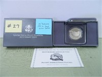 Mt Rushmore 1991s Proof Silver Dollar