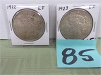 1922 – 1923,  Peace Dollars