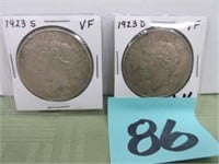 1923s – 1923d,  Peace Dollars