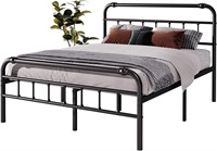 Full-Size-Bed-Frame-with-Headboard and Footboard