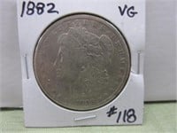 1882 Morgan Dollar – VG