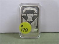 1976 BI-Cent .999 Silver Bar