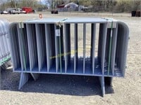 E1. (25) NEW  7FT X 4FT PORTABLE SAFETY BARRIERS