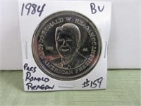 1984 Pres. Ronald Reagon Double Eagle Comm. Coin