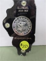 1818-1868 IL Sesquicentennial Coin
