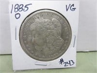 1885-O Morgan Dollar – VG