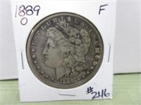 1889-O Morgan Dollar – F