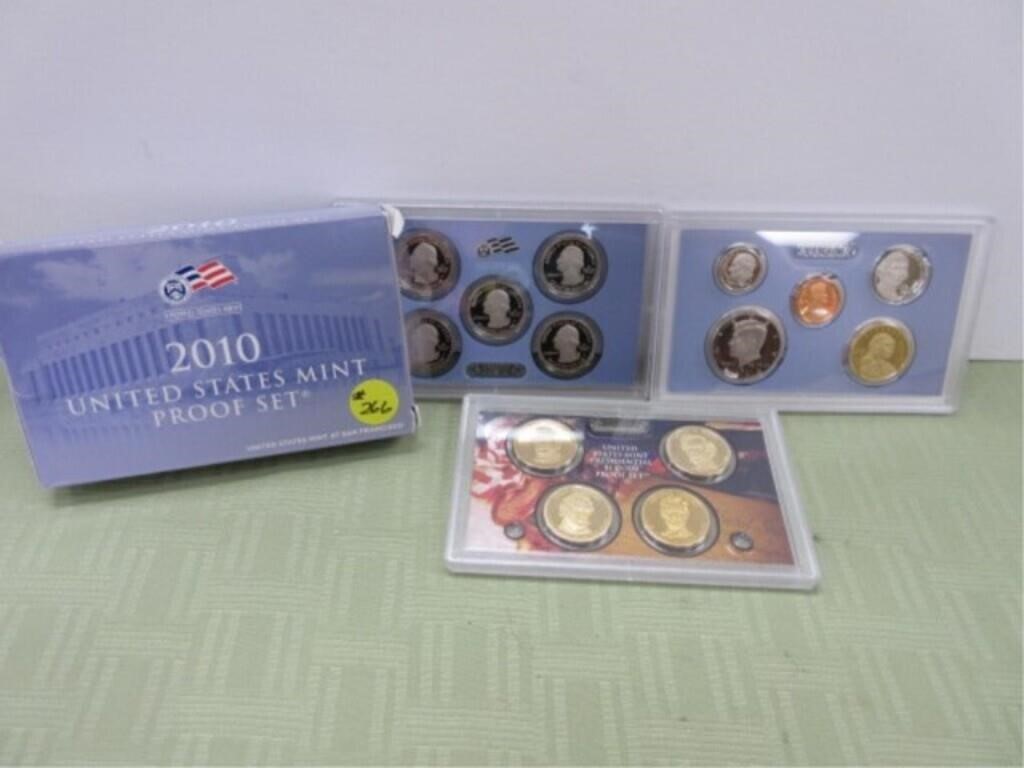 2010 US Mint Proof Set – (14) Coin Set including -