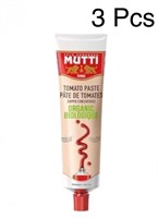 3 Pack Mutti Double Concentrated Organic Tomato