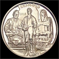 1976 Illinois SILV Medallion GEM PROOF