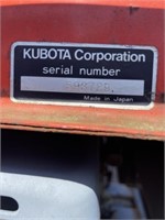 Kubota AV6500 generator and 9 gal port airtank