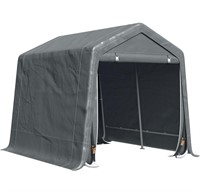 $343 Outsunny 8’x9’ outdoor storage tent shed