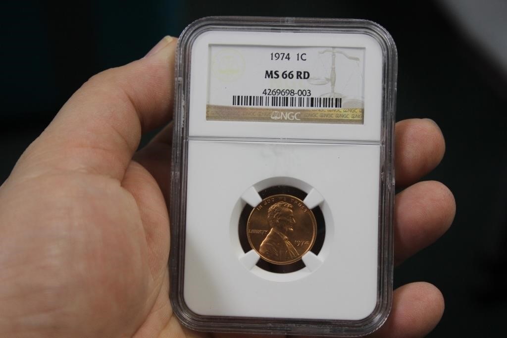A Graded 1974 One Cent