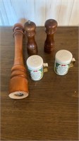 Salt and Pepper Shakers and Grinders