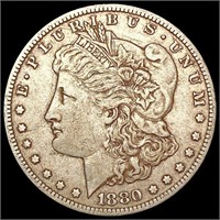1880-CC Morgan Silver Dollar LIGHTLY CIRCULATED