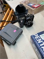 Minolta 5000 Camera and Polaroid