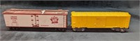 2 Vintage O Scale Boxcars