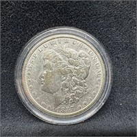 1887 P Morgan Silver Dollar