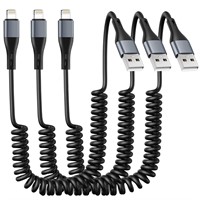Cable 3FT for iPhone Car Charger Cord
