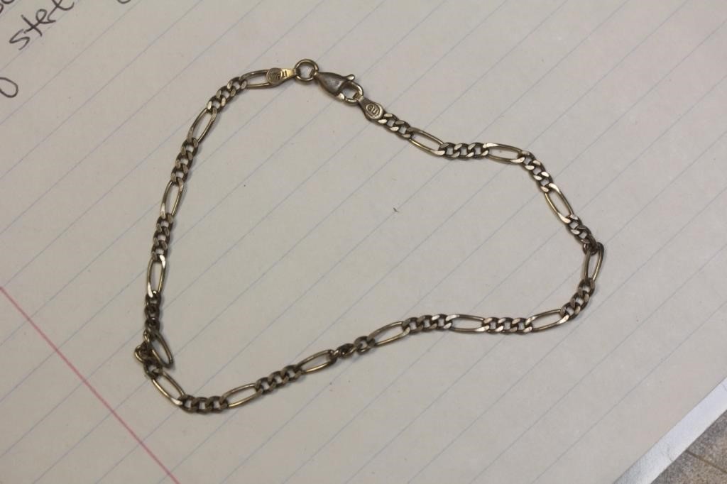Sterling Link Bracelet