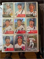 Large Lot Of Baseball Rookies In Binder