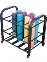 NEW $250 (32x21") Yoga Mat Storage Rack