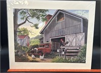 Beautiful Farmhouse Bob Musick Painting 17/1000