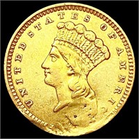 1857 Rare Gold Dollar HIGH GRADE