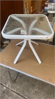 Outdoor Side Table - glass too