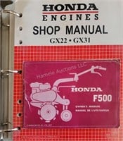 Honda engines shop manuals & service bulletins - 1