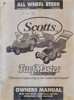 (1) Scotts All Wheel Steer Mowing Eq Owners Man