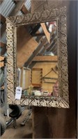 Decorative mirror 15 inches long x 10 inches wide