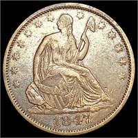 1847-O Seated Liberty Half Dollar CLOSELY