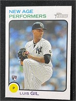 LUIS GIL 2022 TOPPS HERITAGE NEW AGE PERFORMER