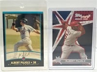 Albert Pujols rookie baseball cards