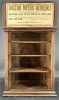 Antique Philippi WVa Dr Myers Remedy Display Case