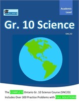 grade 10 science course complete ontario