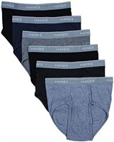 Hanes Men's Plus-Size 6-Pack Freshiq Exposed