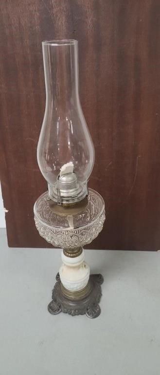 Kerosene Lamp. 22".
