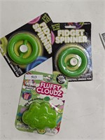 Kids new toys fidget spinners and fluffy cloudz