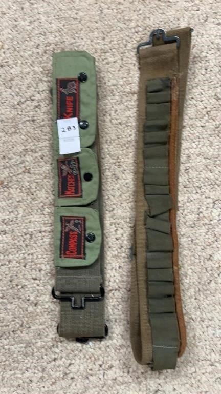 2 ammo belts