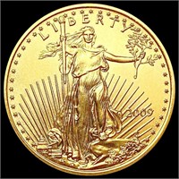 2009 US 1/4oz Gold $10 Eagle SUPERB GEM BU